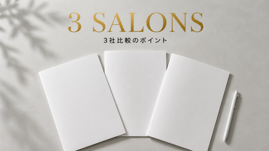 この記事で分かる3社比較のポイント