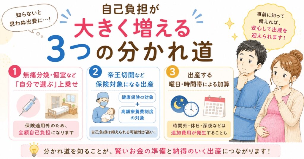 3つの分かれ道