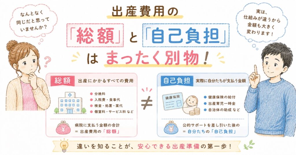総額と自己負担は別物