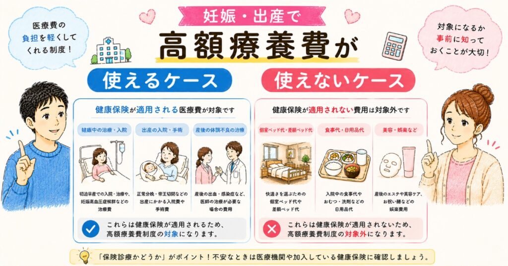 使えるケースと使えないケース