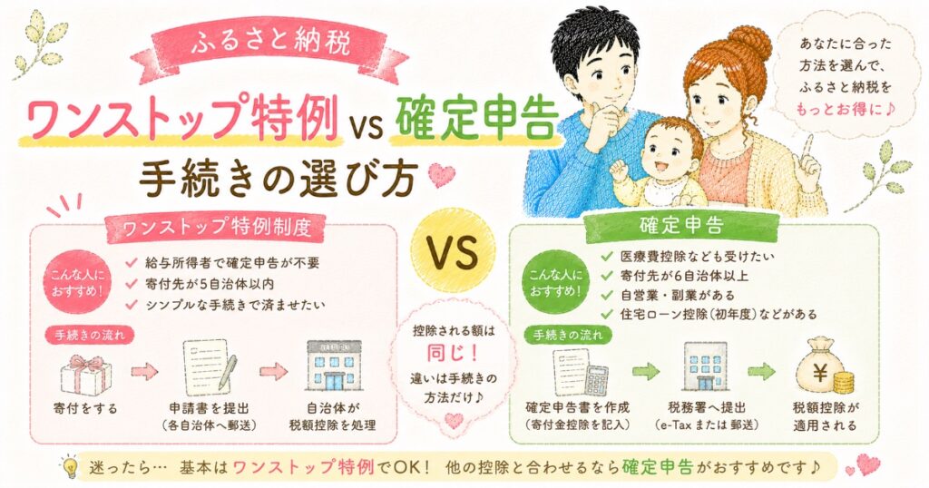 ワンストップ制度と確定申告