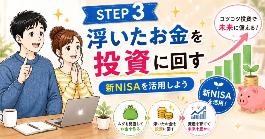 浮いたお金は投資に