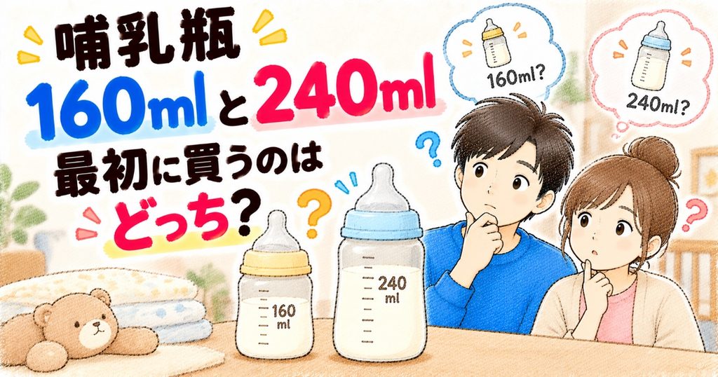 最初に買う哺乳瓶の量は？