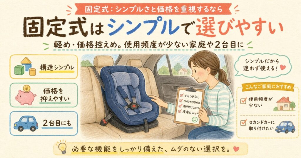 固定式チャイルドシート
