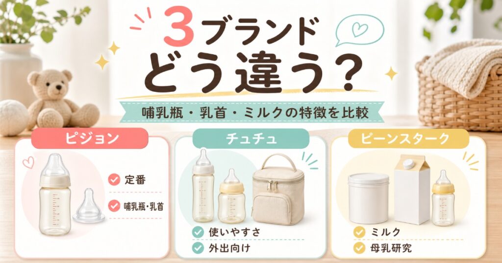 ブランドの違い