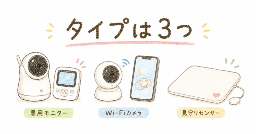 3種類のタイプ