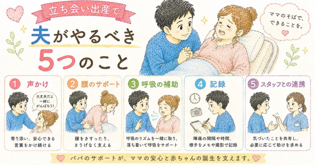 夫がやるべき5つのこと
