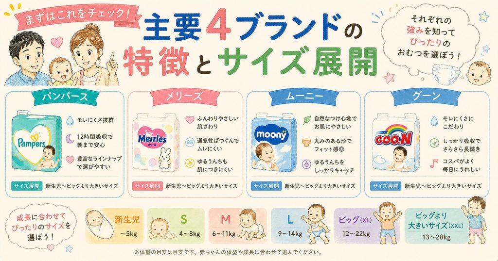 オムツの特徴