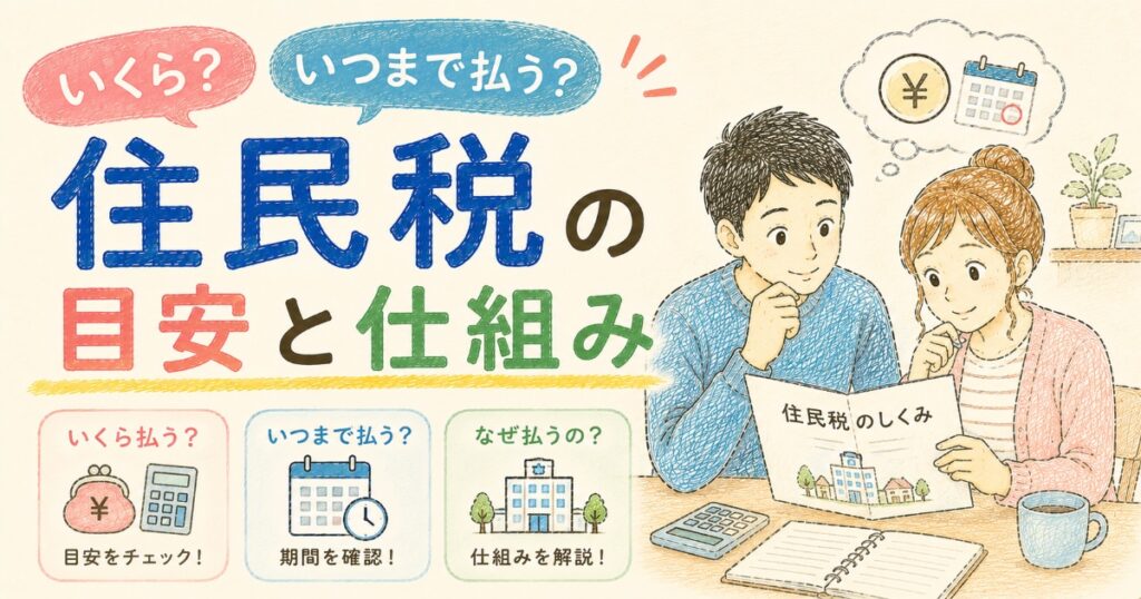 住民税支払い