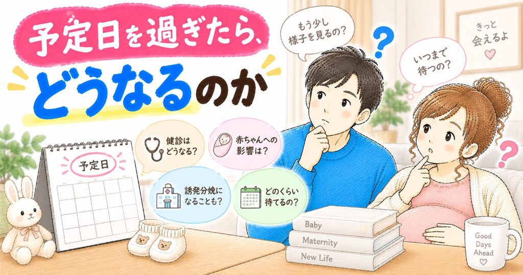 予定日を過ぎたらどうなる?