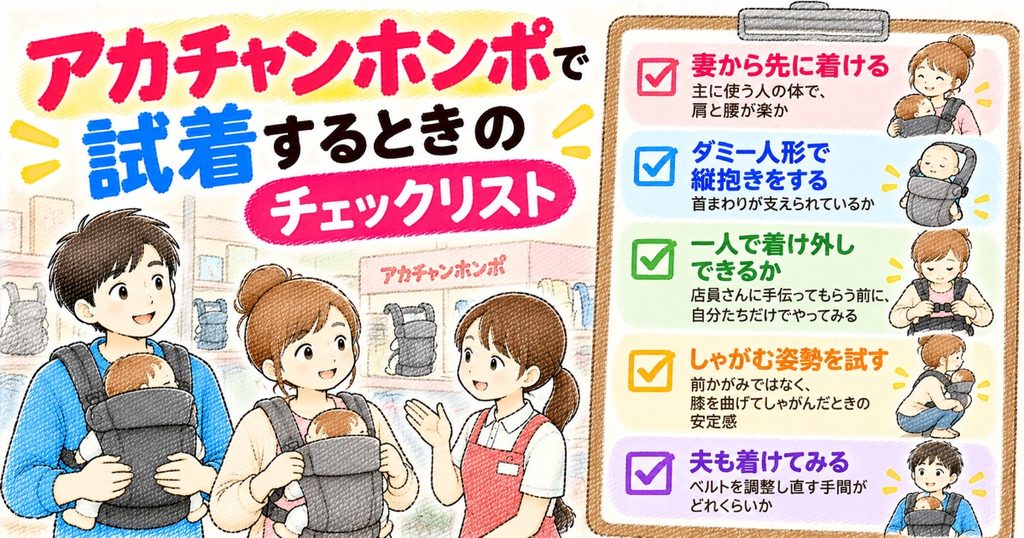 アカチャンホンポ試着